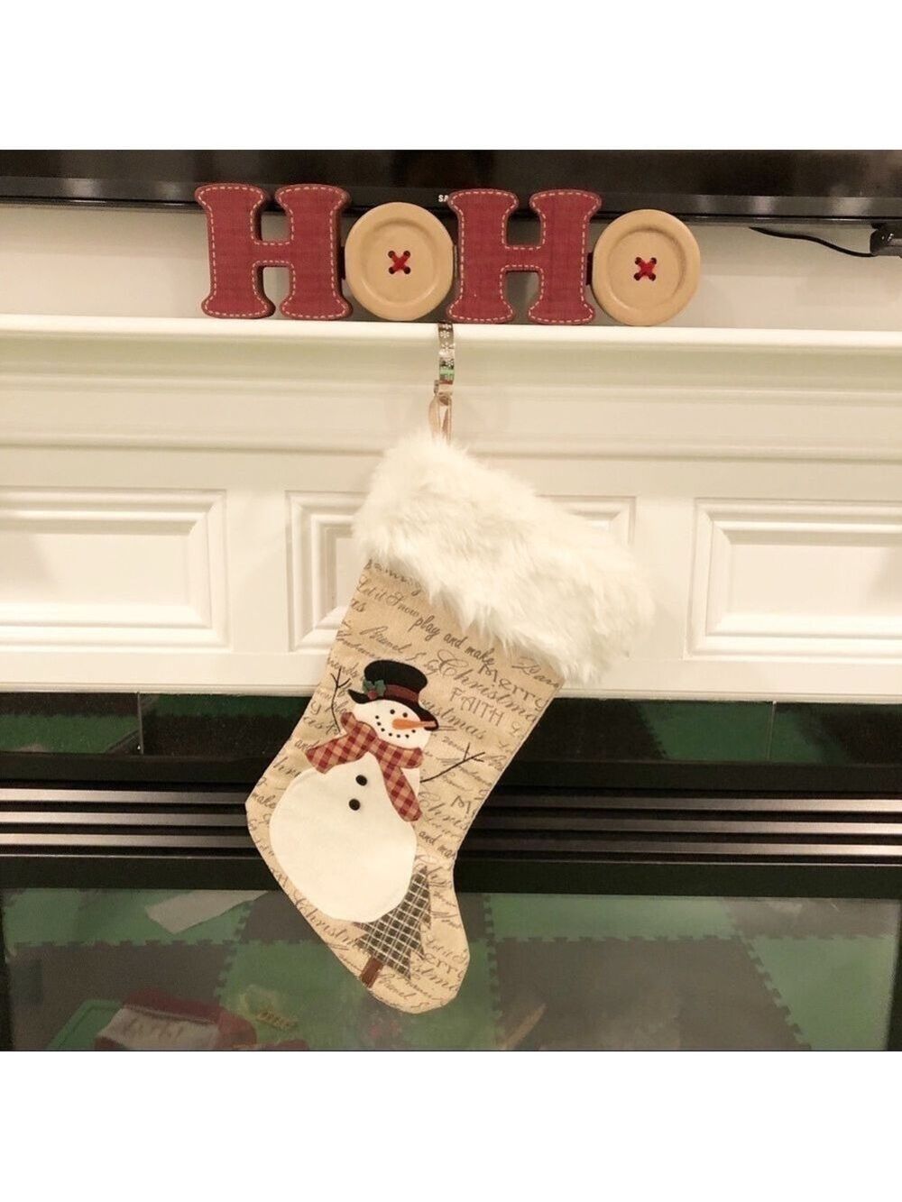 Snowman Christmas/Holiday Stocking